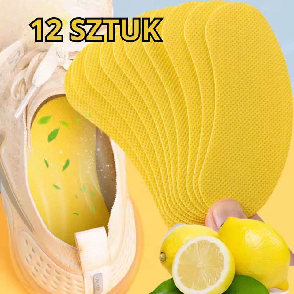 Naklejka zapachowa do butów usuwająca nieprzyjemny zapach 12 szt